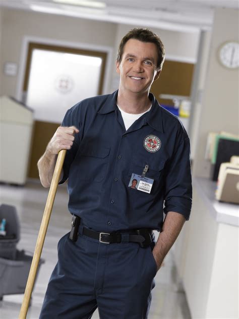 scrubs janitor